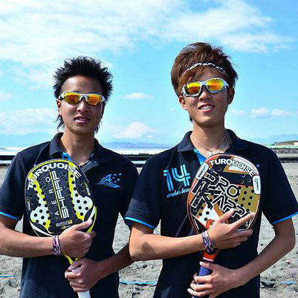 ビーチテニス 宇佐美力・牧篤矢