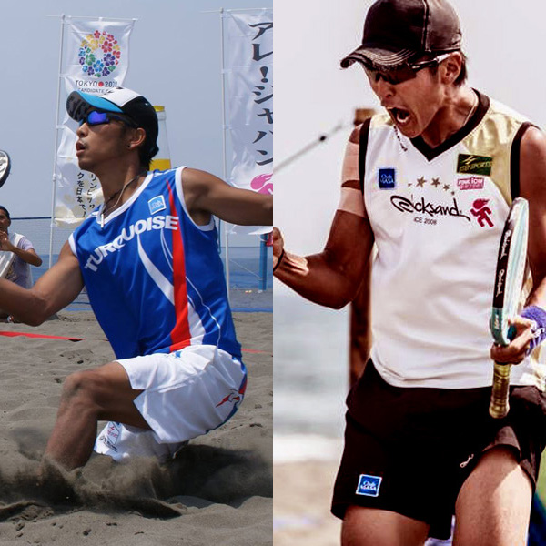 ビーチテニス 相澤幸太郎・山本直晃